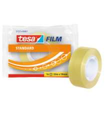 Nastro adesivo Tesafilm - confezionato singolarmente - 19 mm x 33 m - PP - trasparente - Tesa