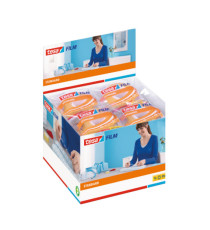 Nastro adesivo Tesafilm - confezionato singolarmente - 19 mm x 33 m - PP - trasparente - Tesa