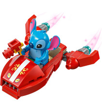 Lego Disney Princess - Casa sulla spiaggia di Lilo e Stitch - Lego 43268 con 6 Stanze, Osservatorio, Astronave Anni 9+ 834pz