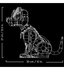 Lego Disney - Cucciolo de La carica dei cento e uno - Lego 43269 si trasforma in 6 cani diversi, testa rotanti Anni 18+ 1722pz