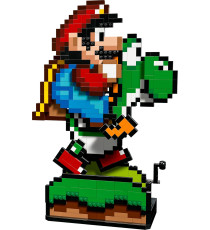 Lego Super Mario - Super Mario World™: Mario e Yoshi - Lego 71438 Pixelati con Funzioni Mobili Anni 18+ 1215pz