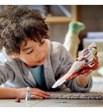 Lego Star Wars - Jedi Starfighter™ di Obi-Wan Kenobi - Lego 75333 attacco dei cloni con Spada Laser Anni 7+ 282pz