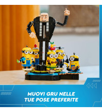 Lego Minions Cattivissimo me 4 - Gru e Minions in mattoncini - Lego 75582 Anni 9+ 839pz