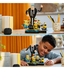 Lego Minions Cattivissimo me 4 - Gru e Minions in mattoncini - Lego 75582 Anni 9+ 839pz