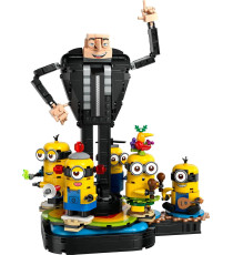 Lego Minions Cattivissimo me 4 - Gru e Minions in mattoncini - Lego 75582 Anni 9+ 839pz