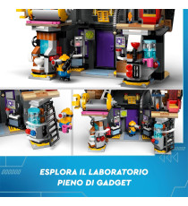 Lego Minions Cattivissimo me 4 - I Minions e la villa della famiglia di Gru - Lego 75583 con casetta sull'albero Anni 8+ 868pz