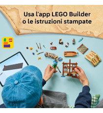 Lego One Piece - La tenda del circo di Bagy il Clown - Lego 75637 con Luffy, Nami e Zoro Anni 8+ 573pz