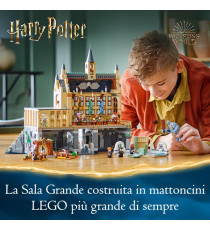 Lego Harry Potter - Castello di Hogwarts™: Sala Grande - Lego 76435 con 11 Minifigure tra cui Hermione 1732pz Anni 10+