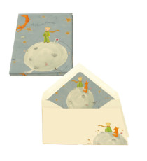 Biglietto + busta Il Piccolo Principe - 9 x 14 cm - Kartos - conf. 10 pezzi