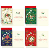 Biglietto auguri Babbo Natale - 11,7 x 17 cm verticale - fantasie assortite - Kartos