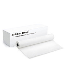 Carta plotter - 610 mm x 50 mt - 80 gr - inkjet - opaca - bianco - Starline