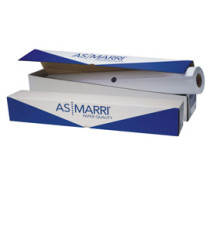 Carta plotter J.80S - 610 mm x 50 mt - 80 gr - inkjet - opaca - bianco - As Marri