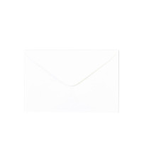 Scatola 100 buste bianche - Bristol - 9 x 14 cm - Rex Sadoch