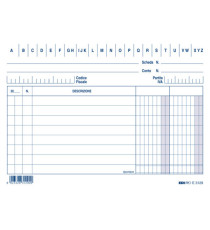 Schede - 2 colonne - 10,5 x 15 cm (orizzontale) - Edipro - conf. 100 pezzi