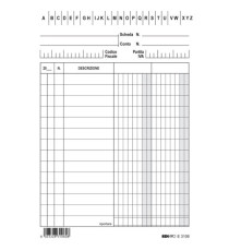 Schede - 2 colonne - 15 x 10,5 cm verticale - Edipro - conf. 100 pezzi