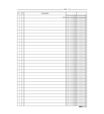 Schede - 2 colonne - 24 x 17 cm (verticale) - Edipro - conf. 100 pezzi