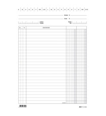 Schede - 2 colonne - 24 x 17 cm (verticale) - Edipro - conf. 100 pezzi