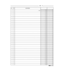 Schede - 2 colonne - 24 x 17 cm (verticale) - Edipro - conf. 100 pezzi