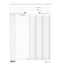 Schede - 3 colonne - 21 x 15 cm verticale - Edipro - conf. 100 pezzi