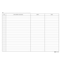 Schede per medici generici - 17 x 24 cm - Edipro - conf. 100 pezzi