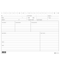 Schede per medici generici - 17 x 24 cm - Edipro - conf. 100 pezzi