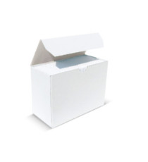 Taschetta 10 biglietti + 10 buste - Lutto - 9 x 14 cm - bianco - Rex Sadoch