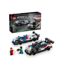 Lego Speed Champions - Auto da corsa BMW M4 GT3 e BMW M Hybrid V8 - Lego 76922 due bolidi da costruire 676pz Anni 9+