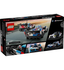 Lego Speed Champions - Auto da corsa BMW M4 GT3 e BMW M Hybrid V8 - Lego 76922 due bolidi da costruire 676pz Anni 9+