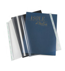 Coprilibro Cristallo - 50 x 31 cm - PP - 140mic - liscio - trasparente neutro - Colorosa