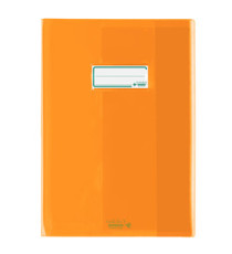 Coprimaxi Colibrì - A4 - ecoPE - 180 mic - c/alette - liscio -  arancione trasparente - Favorit