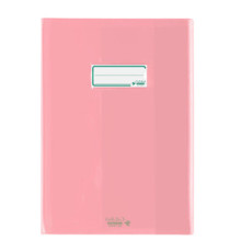 Coprimaxi Colibrì - A4 - ecoPE - 180 mic - c/alette - liscio -  rosa trasparente - Favorit