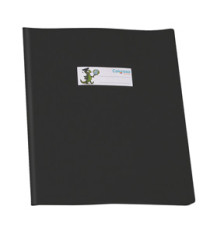 Coprimaxi GreenLine - 21 x 30 cm - PVC - 220 mic - c/alette - lucido - nero - Colorosa