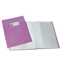 Coprimaxi L F - 21 x 30 cm - PVC - 180 mic - c/alette -  laccato - lilla - Sei Rota