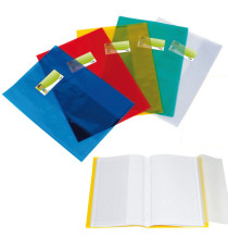 Coprimaxi PT1 F - 21 x 30 cm - PP - 100 mic - c/alette - liscio - giallo trasparente - Sei Rota