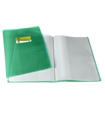 Coprimaxi PT1 F - 21 x 30 cm - PP - 100 mic - c/alette - liscio - verde trasparente - Sei Rota