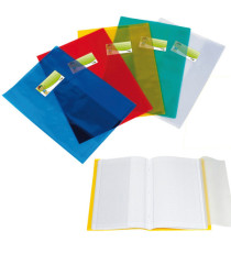 Coprimaxi PT1 F - 21 x 30 cm - PP - 100 mic - c/alette - liscio - verde trasparente - Sei Rota