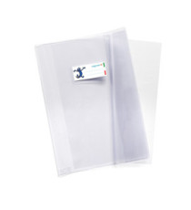 Coprimaxi Supercristallo - 21 x 30 cm - PVC - 200 mic - c/alette - neutro trasparente - Colorosa