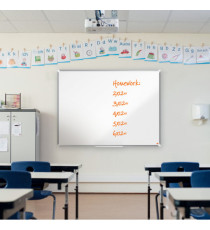 Lavagna bianca magnetica Premium Plus - 100 x 150 cm - Nobo