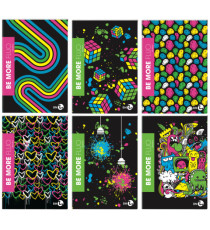 Maxiquaderno Be more Fluo - A4 - 1 rigo - 36+2 fogli - 100gr - BM
