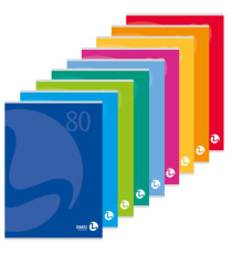 Maxiquaderno Color 80 - A4 - 1 rigo - 80 fogli - 80gr - BM