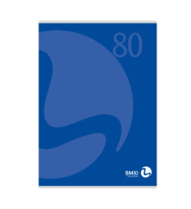 Maxiquaderno Color 80 - A4 - 1 rigo c/margine - 80 fogli - 80gr  BM