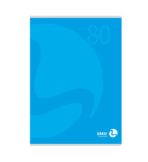 Maxiquaderno Color 80 - A4 - bianco - 80 fogli - 80gr - BM