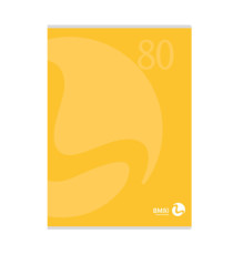 Maxiquaderno Color 80 - A4 - rigo di 3a - 80 fogli - 80gr  BM