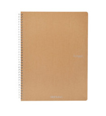 Maxiquaderno Ecoqua original - A4 - 90gr - 5mm - 70 fogli - bruno - spiralato - Fabriano