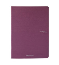 Maxiquaderno Ecoqua original PM - A4  - 5mm - 40 fogli - 90gr - vino - Fabriano