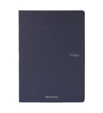 Maxiquaderno Ecoqua Original PM - A4 - 5 mm - 40 fogli - 90gr - blu scuro - Fabriano