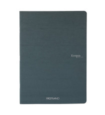Maxiquaderno Ecoqua Original PM - A4 - 90gr - 5mm - 40 fogli - 90gr - antracite - Fabriano