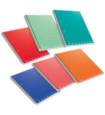 Maxiquaderno Monocromo - A4 - 5mm - 100 fogli - 80gr - 1 rigo - c/fori - spiralato - Pigna