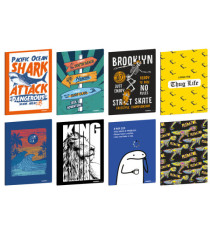 Maxiquaderno Teen Boy - A4 - 1 rigo c/margine - 20+1 fogli - 80 gr - Blasetti