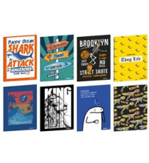 Maxiquaderno Teen Boy - A4 - 5mm c/margine - 20+1 fogli - 80 gr - Blasetti